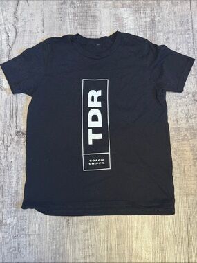 TDR Black Graphic Youth T-Shirt